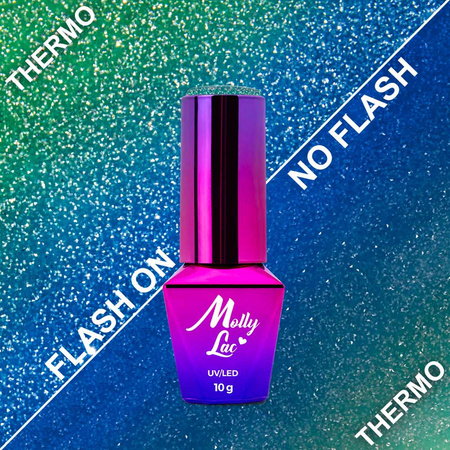 Vernis hybride MollyLac Thermo Flashing Lights Stories 10 g n° 696