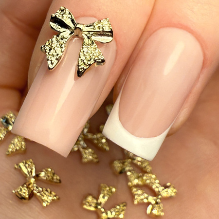 Decorazioni per unghie a forma di fiocco 3D MollyNails n. 4, 10 pezzi