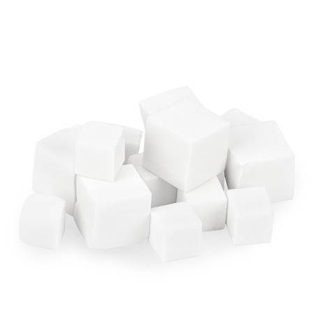 Set di mini spugnette per decorazioni ombre babyboomer MollyNails, mix di misure, 50 pezzi