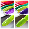 MollyNails Hybridlack „Flashing Lights Neon Evergreen“, HEMA/Di-HEMA-frei, 8 g, Nr. 647