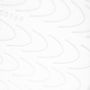 Adesivi per unghie / French / Linea del sorriso francese, 48 pezzi, bianco STZ-CS169