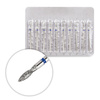 Diamantfräserset GD0204D M, blau, mittel, 10 Stück