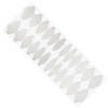 Stampi autoadesivi in silicone per Dual Form a punta ST012-1 MollyLac, 24 pezzi