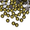 Strass en verre pour ongles SS10 Olivine, environ 50 pièces.