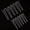 Formes de base doubles pour la pose d'ongles MollyNails, forme amande russe, YQ-2, 120 pièces