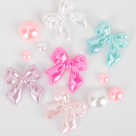 Jewelry Box with Bows and Pearls BKHZ-012