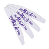 Nagelfeile Sicherheitspaket MollyLac Boot violett Mittel 180/240 CU-05 Beste Qualität