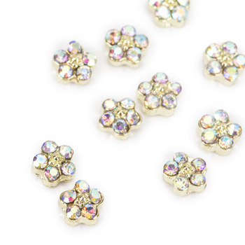 MollyNails K1119 3D flower nail decorations, 10 pcs