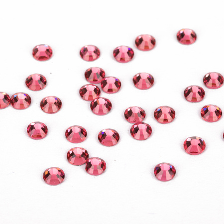 Cyrkonie do paznokci szklane SS10 Rose ok.1440 szt. paczka