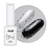 Top coat with a cut foil effect, silver top no wipe AlleLac x Rosie Beauty 6g