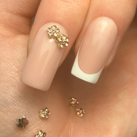 Decorazioni per unghie con fiori 3D MollyNails K1120, 10 pezzi