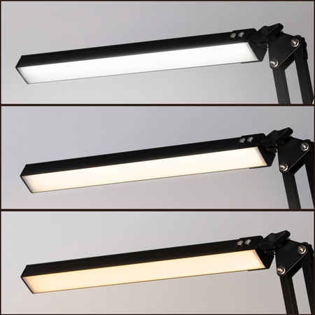 Lámpara de escritorio para manicura de 12 W, color negro, modelo MT-328