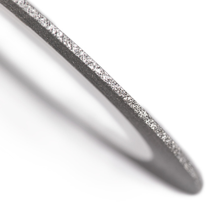 Стрічка для прикрас, кружечки, срібний глітер, № 9
