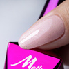 Top coat LED/UV sans essuyage pailleté MollyNails Sparkle Top Oh, Rio ! 10 g