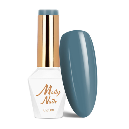 Smalto ibrido MollyNails Pure Nature Wild River senza HEMA/Di-HEMA 8 g n. 103