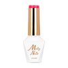 Lakier hybrydowy MollyNails Flashing Lights Neon Hippie Bling HEMA/Di-HEMA Free 8g Nr 644