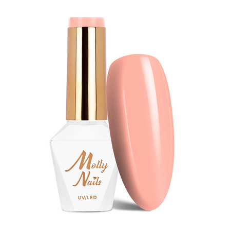 Vernis hybride MollyNails Delicate Woman Innocent Girl sans HEMA/Di-HEMA, 8 g, n° 67
