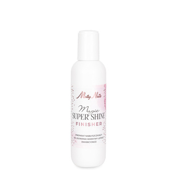 Detergente profumato 3 in 1, liquido lucidante per la rimozione dello strato appiccicoso Magic Super Shine Finisher MollyNails 100 ml