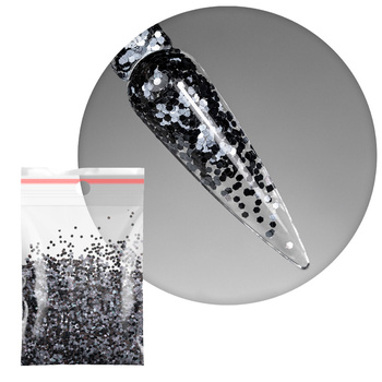 Nail decorations Honeycombs mini freckles jets No. 20 5g