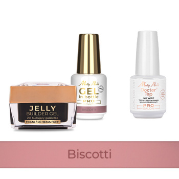 PRO MATCH SYSTEM 2+1 Biscotti: 2x żele: Jelly&Gel in bottle+Doctor Top 15g GRATIS
