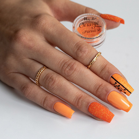 Poudre pour ongles Orange Paradise MollyLac 1 g n° 7