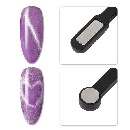 Magnetizzatore a stella 6 in 1 per Cat Eye MollyNails, nero