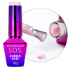 Base caoutchouc pour ongles souples, manucure et pédicure S.O.S. Antidotum MollyNails Sparkling Mousse 10 g