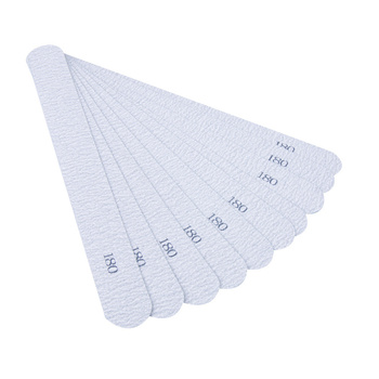 Replacement abrasive caps for straight metal file (zebra color) grit 180, 10 pcs.