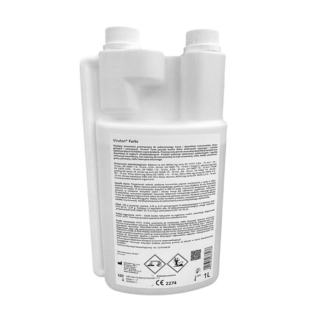 Concentrado para la limpieza y desinfección de instrumental Medisept Viruton Forte 1 l