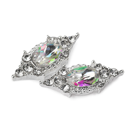 MollyNails 3D crystal nail decorations No. 2, 10 pcs