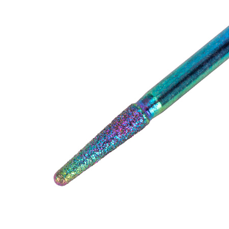 Unicorn-Diamantfräser, schmal, Regenbogenfarben, Nr. 22