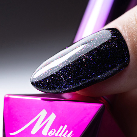 Top LED/UV no wipe brokatowy MollyNails Sparkle Top Zodiac 10g