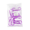 Small purple manicure and dust brush, 10 pieces