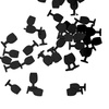MollyNails Black Glass Nail Decorations, 2g