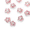 Décorations pour ongles : fleurs 3D MollyNails K1123, lot de 10