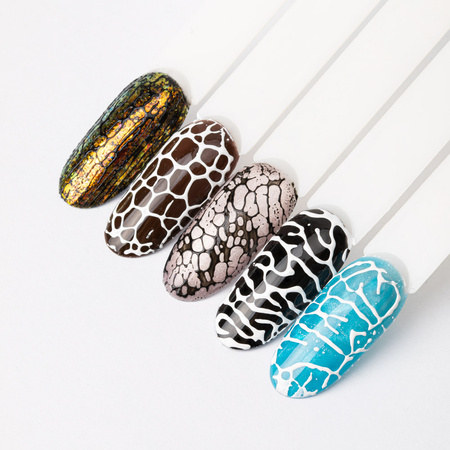 Creative Flow Color Gel - Gel creativo per Nail Art per realizzare motivi sfumati e delicati MollyNails Muted Rose Senza HEMA/Di-HEMA 5 g