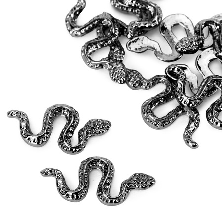 3D snake nail decorations MollyNails SZ-155 10 pcs