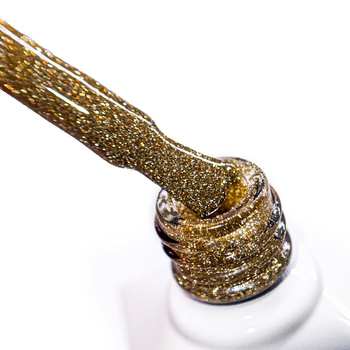 Vernis hybride MollyNails Flashing Lights 3 Honeywood sans HEMA/Di-HEMA, 8 g, n° 611
