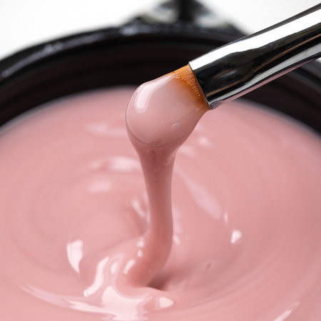 Gel constructivo denso y duro Jelly Builder Gel de MollyNails Biscotti, sin HEMA ni Di-HEMA, 50 g