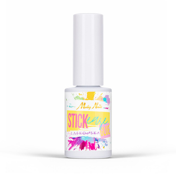 Kleber für die Befestigung von Aufklebern STICKease Glue MollyNails by Laskovska, HEMA/Di-HEMA-frei, 7 g