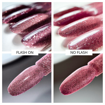 Гібридний лак MollyNails Flashing Lights Oh, so glow! Без HEMA/Di-HEMA, 8 г, № 562