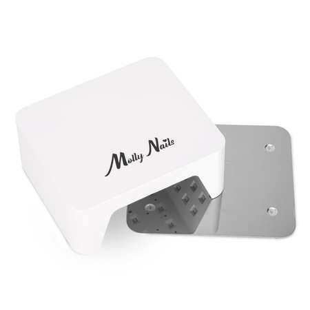 Lampada UV/LED da 36 W MollyNails per smalti ibridi, gel e acrilogel, bianca V9