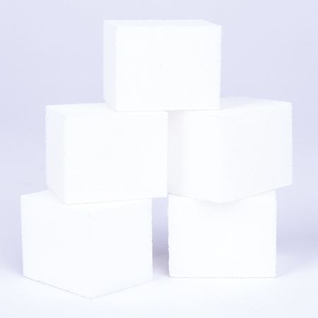 Small luxury four-sided polishing block 240/240 white