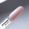 Aufbaugel in der Flasche mit Pinsel „Gel in Bottle“ von MollyNails Pro Salon Coffee Blush, HEMA/Di-HEMA-frei, 15 g