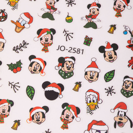Autocollants de Noël pour les ongles JO-2581