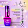 Esmalte híbrido MollyNails Flashing Holo in Bottle, 8 g