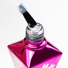 MollyNails Water Drop Effect Set: Creative Flow Base (HEMA/Di-HEMA-free) 10 g and Diamond Ultra Shine No-Wipe Clear Top Coat 10 g