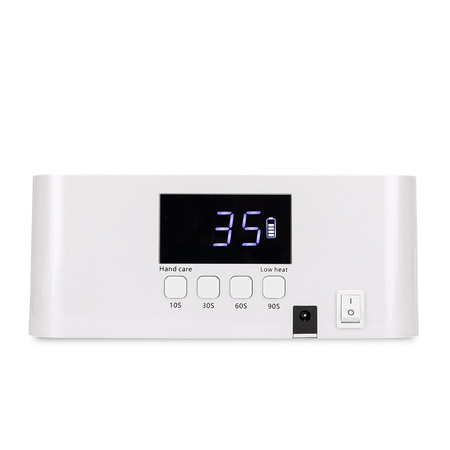 Lampada UV/LED da 36 W MollyNails per smalti ibridi, gel e acrilogel, senza fili, bianca, modello V9BAT