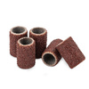 Cappucci per manicure e pedicure, mandrini, inserti abrasivi, cilindro da 6 mm, grana 100, marroni, 1000 pezzi