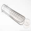 Set combinato di stampi in silicone a doppia forma per smalto francese MollyLac, ovali, 12 pezzi